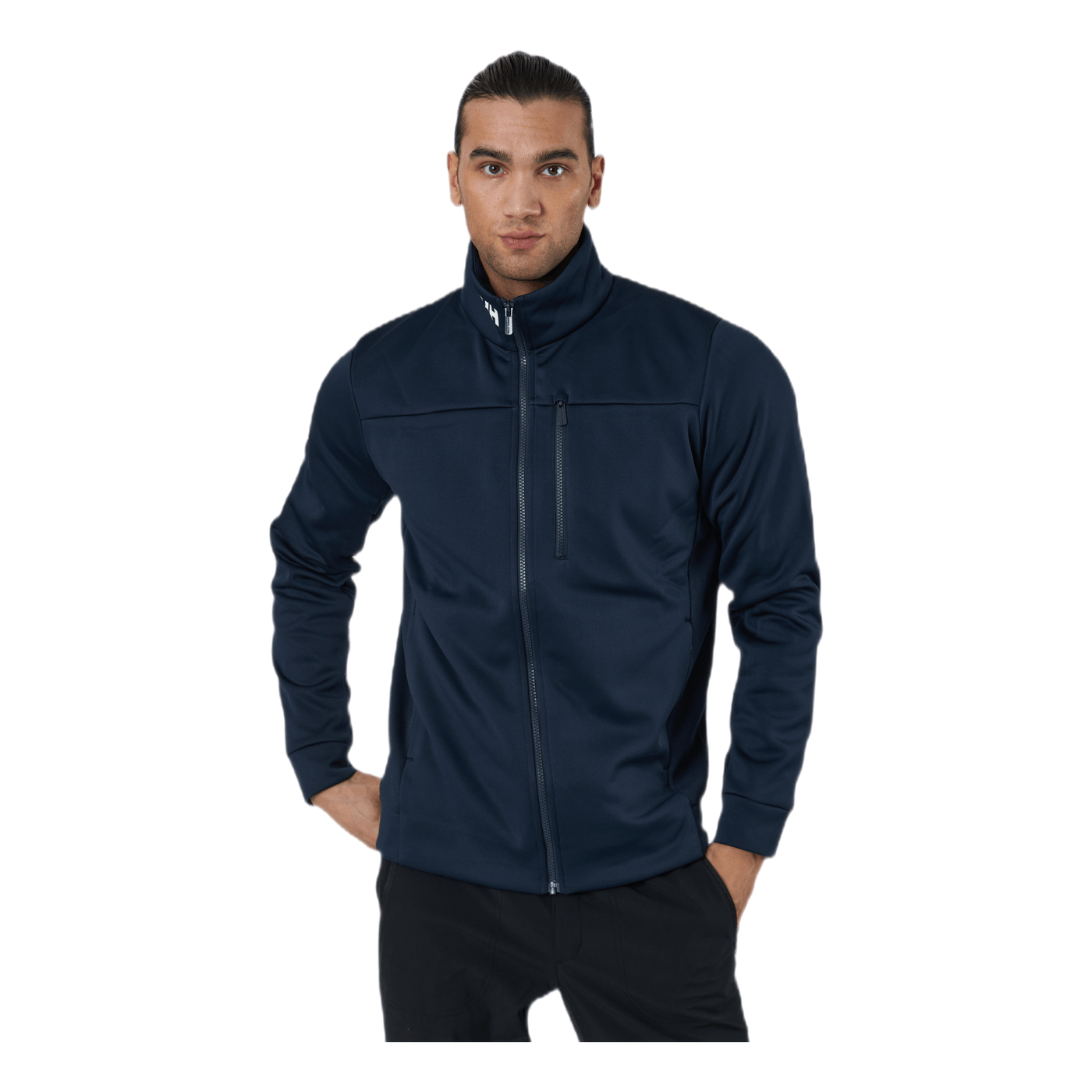 Crew Fleece Jacket Blue