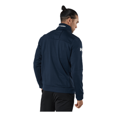 Crew Fleece Jacket Blue