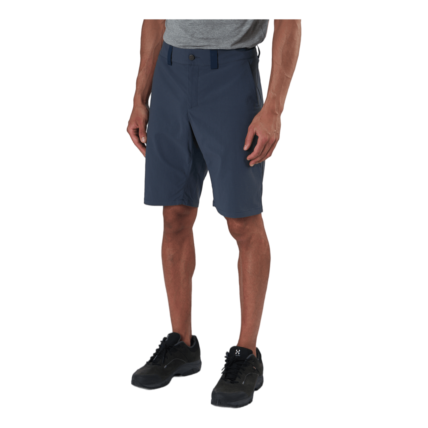 Mid Solid Shorts Blue