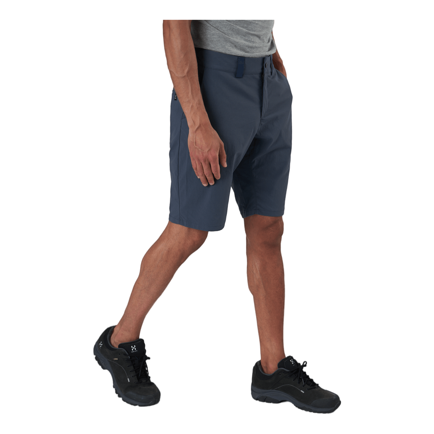 Mid Solid Shorts Blue