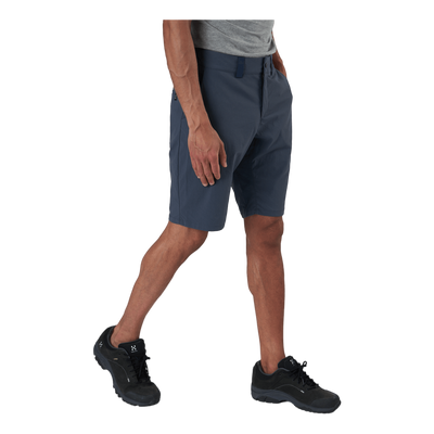 Mid Solid Shorts Blue