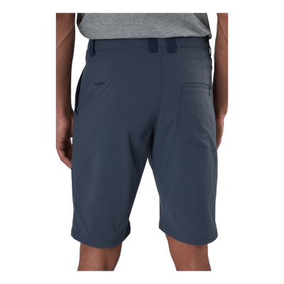 Mid Solid Shorts Blue