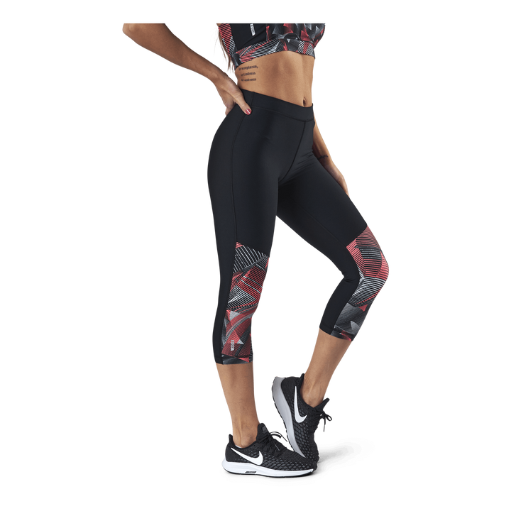 Judie Aop 3/4 Training Tights Black