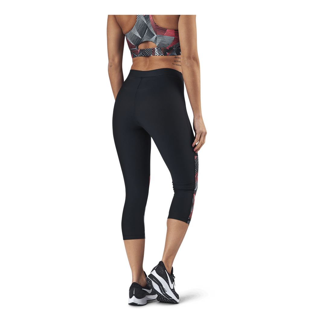 Judie Aop 3/4 Training Tights Black