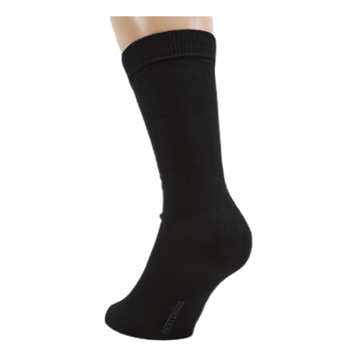 Socks Organic Cotton 5-pack Black