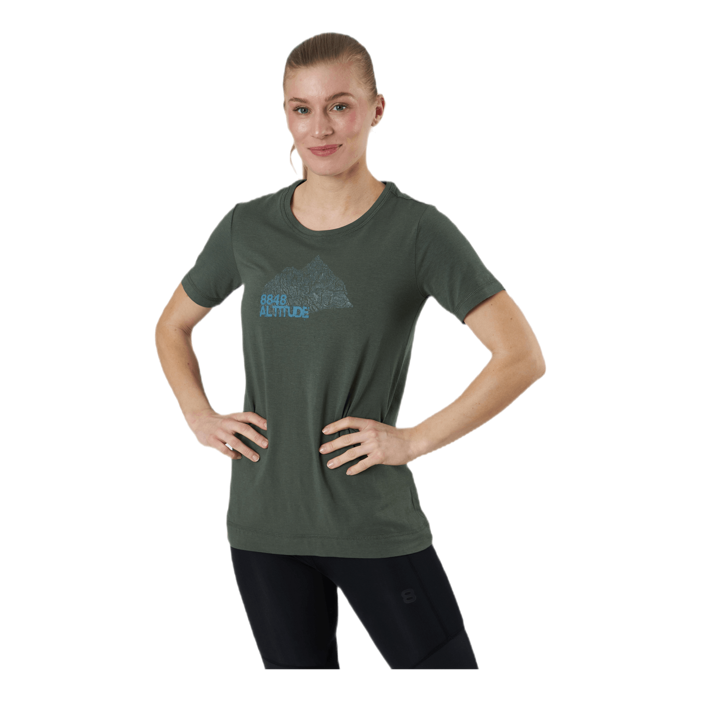 Waterlily Tee Green
