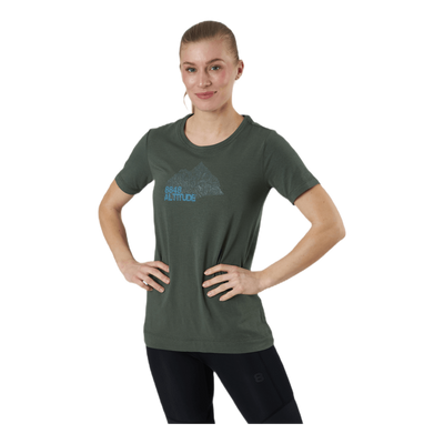 Waterlily Tee Green