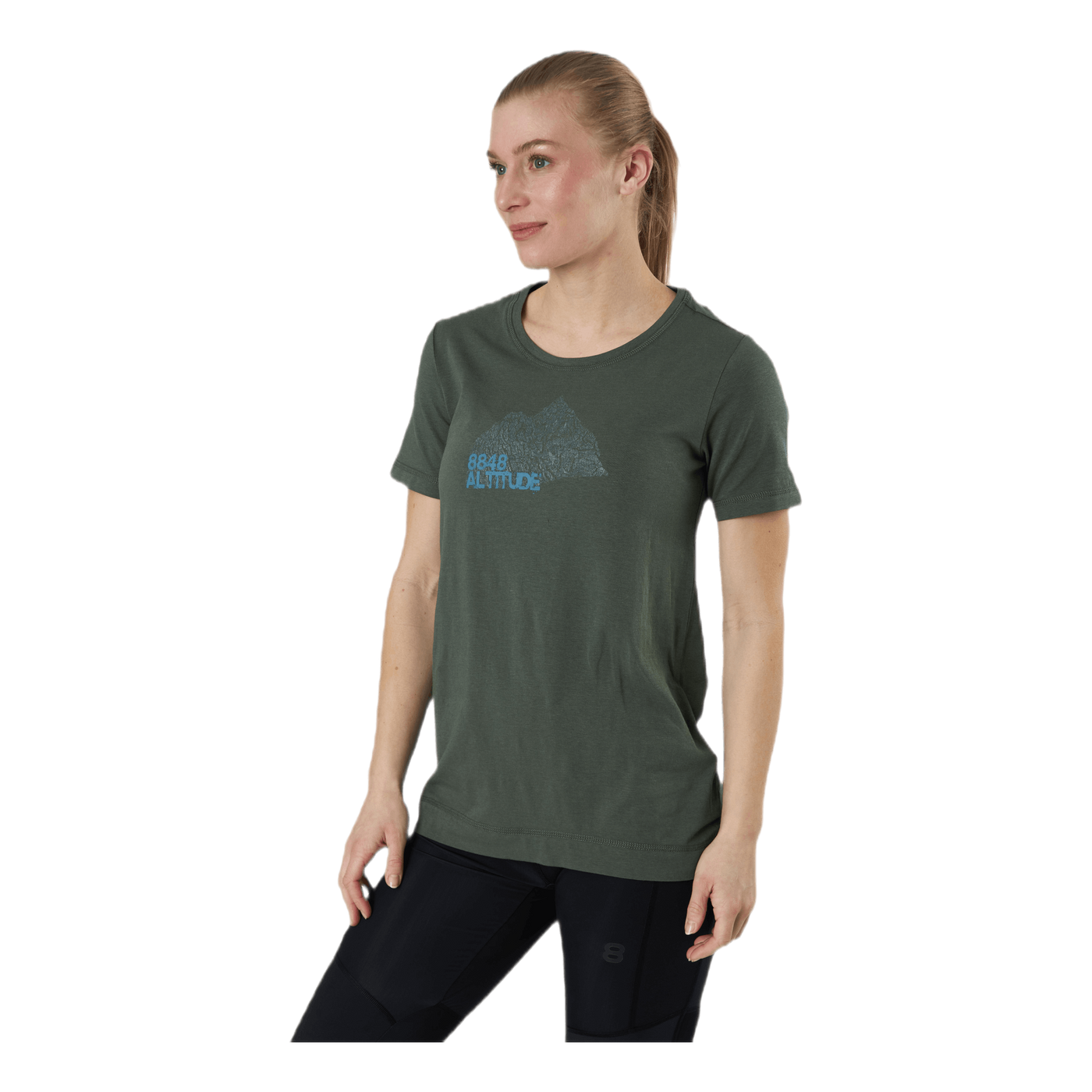 Waterlily Tee Green
