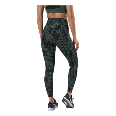 Iconic Printed 7/8 Tights Green