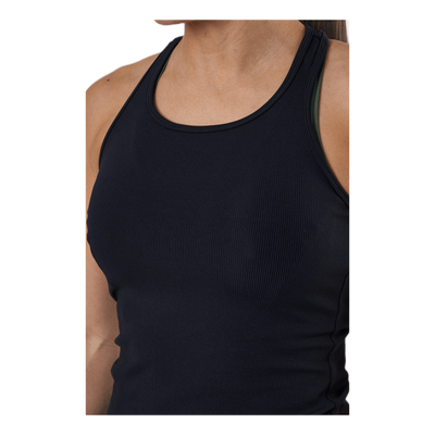 Essential Rib Racerback Black