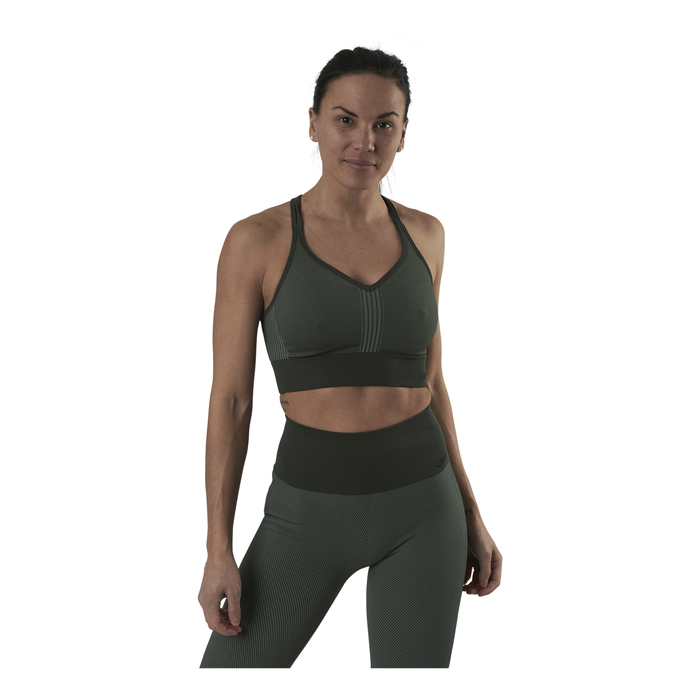 Seamless Sports Top Green