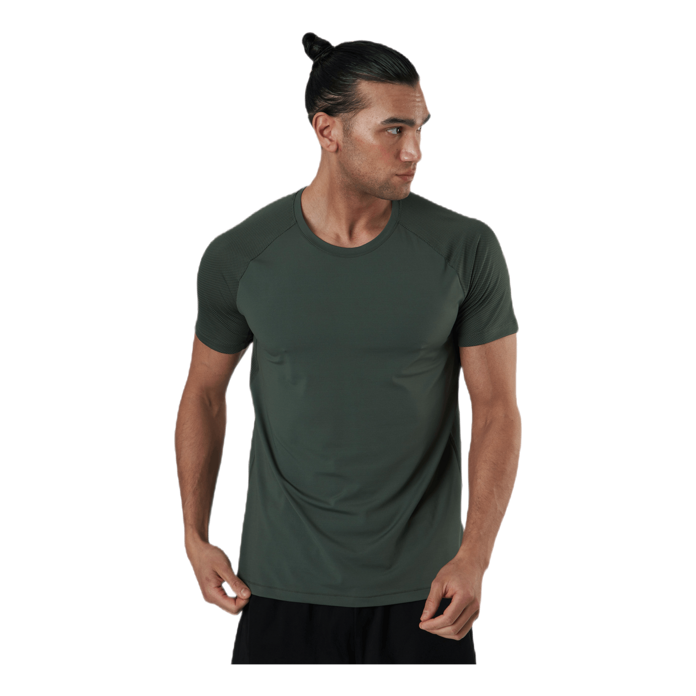 Structured Tee Green