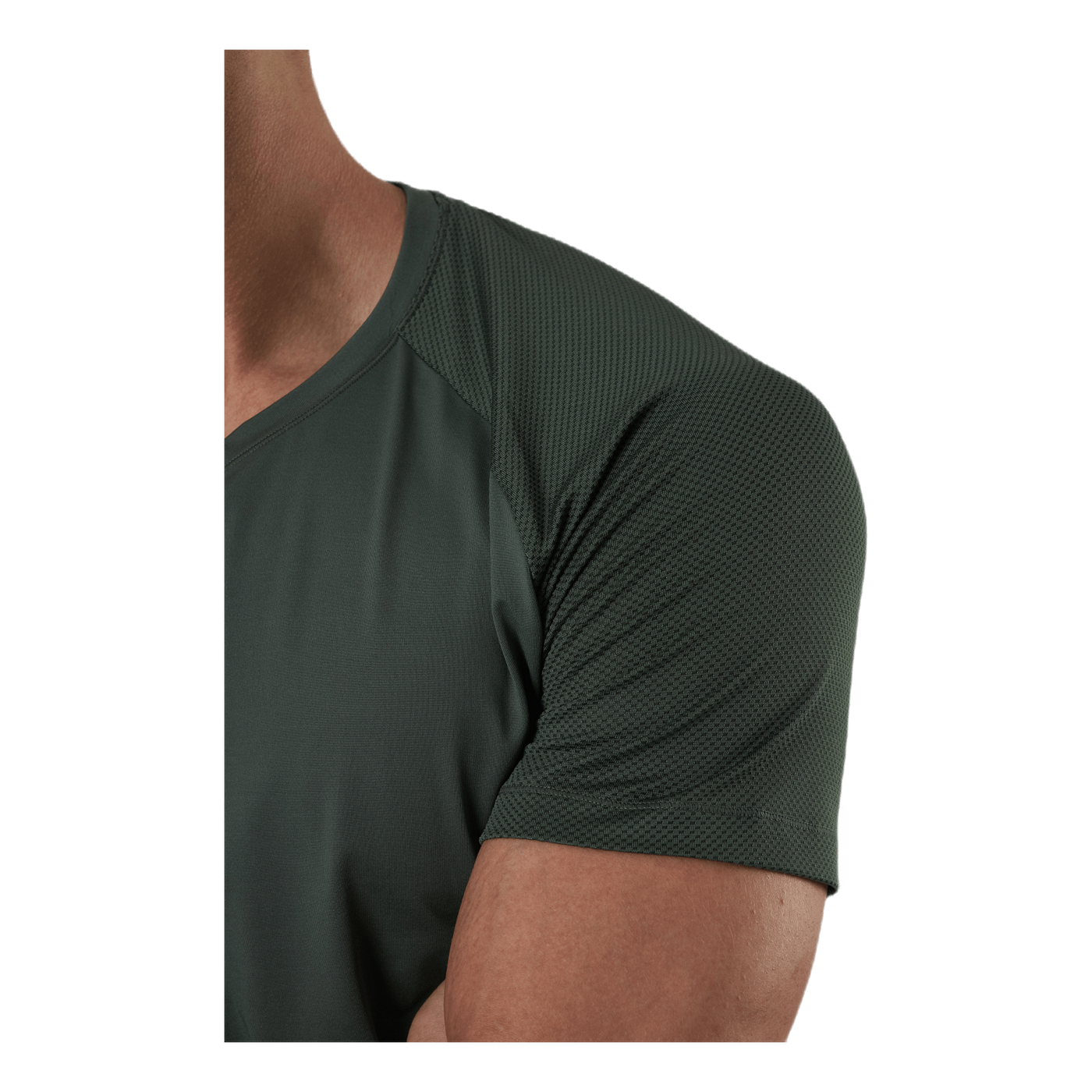 Structured Tee Green