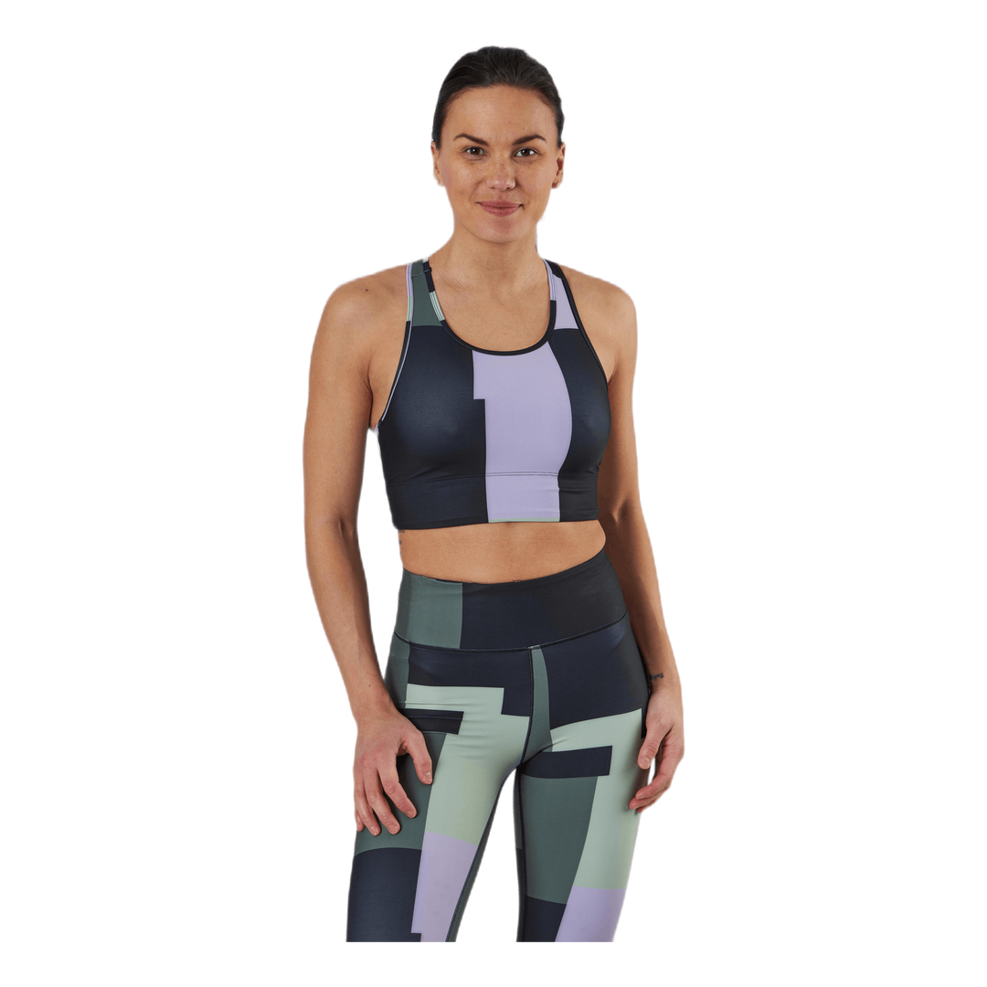 Printed Sport Top Green