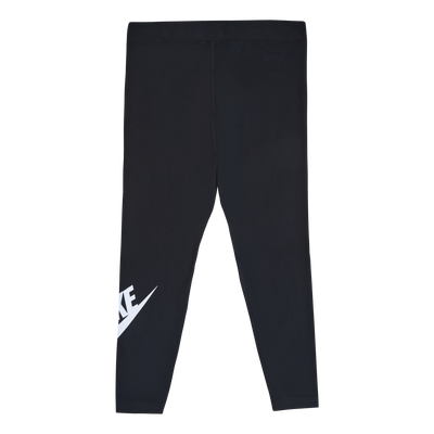 Sportswear Essential Women's High-Waisted Leggings (Plus Size) BLACK/WHITE