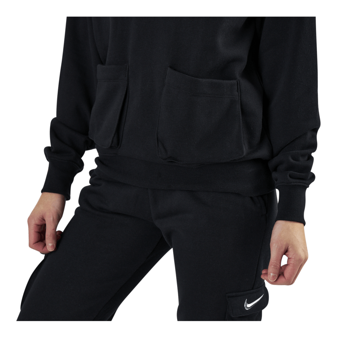 Nsw Swoosh Hoodie Ft White/Black