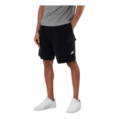 Sportswear Club Men's Cargo Shorts BLACK/BLACK/WHITE