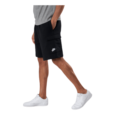 Sportswear Club Men's Cargo Shorts BLACK/BLACK/WHITE