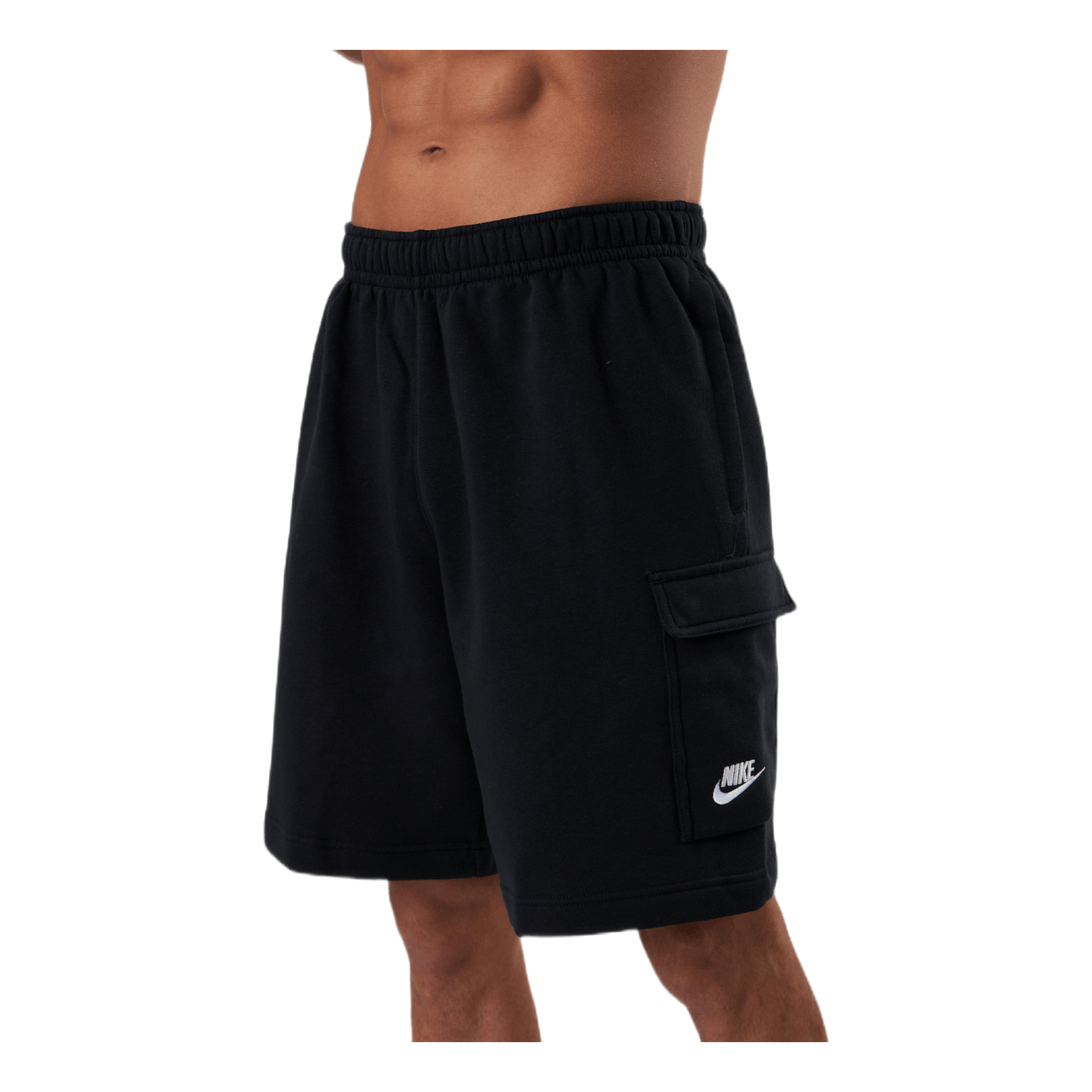 Sportswear Club Men's Cargo Shorts BLACK/BLACK/WHITE