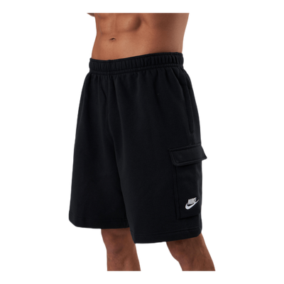 Sportswear Club Men's Cargo Shorts BLACK/BLACK/WHITE