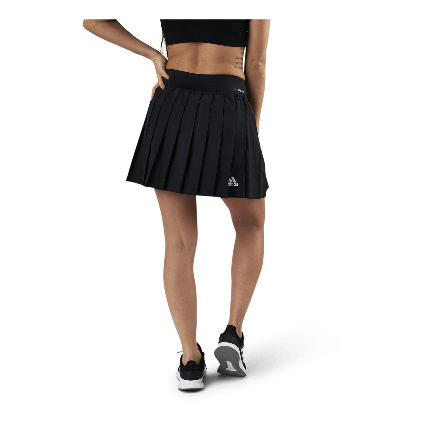 Club Pleated Skirt White/Black