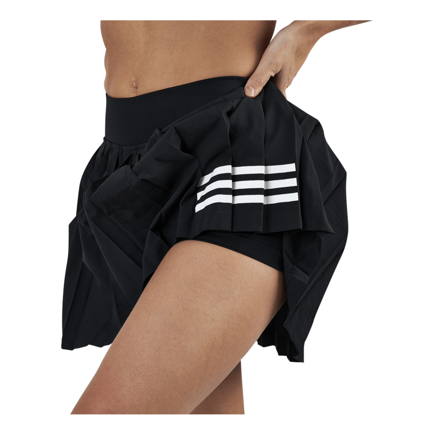 Club Pleated Skirt White/Black