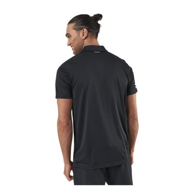Club 3-Stripe Polo Black