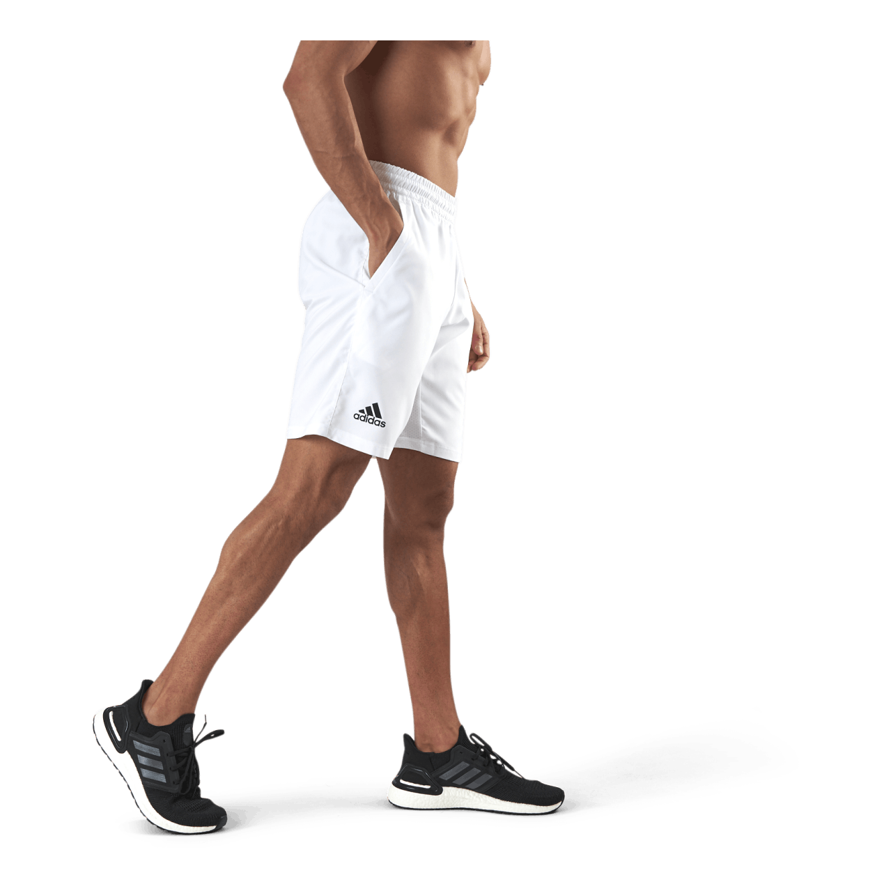Club 3-Stripe Shorts White/Black