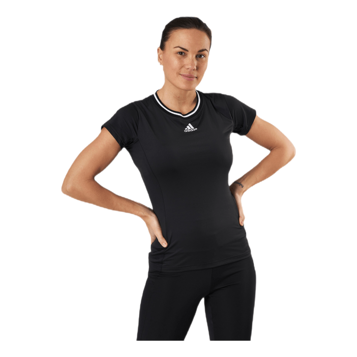 Match Tee Aeroready White/Black