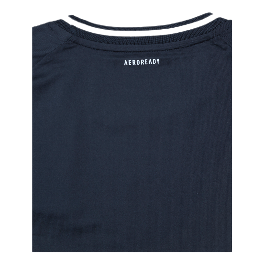 Match Tee Aeroready White/Black