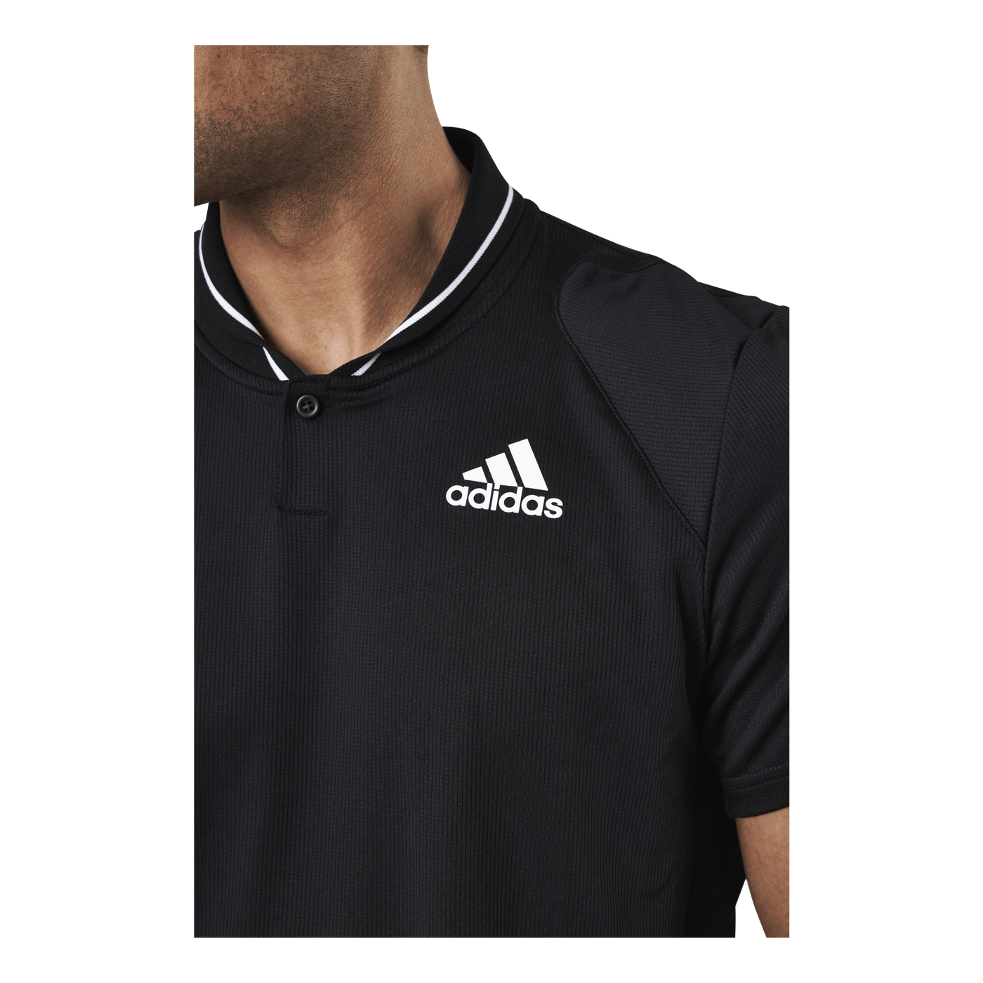 Club Rib Polo Black