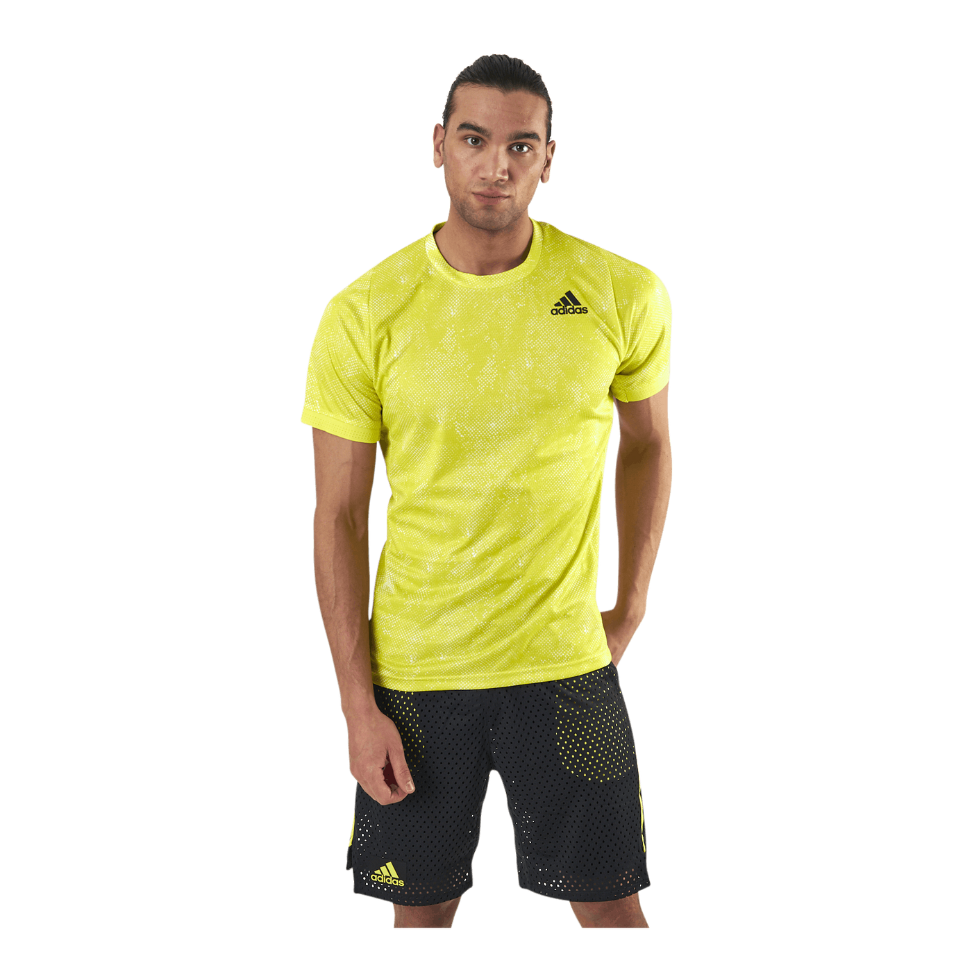 Freelift T-Shirt Primeblue Heat Yellow