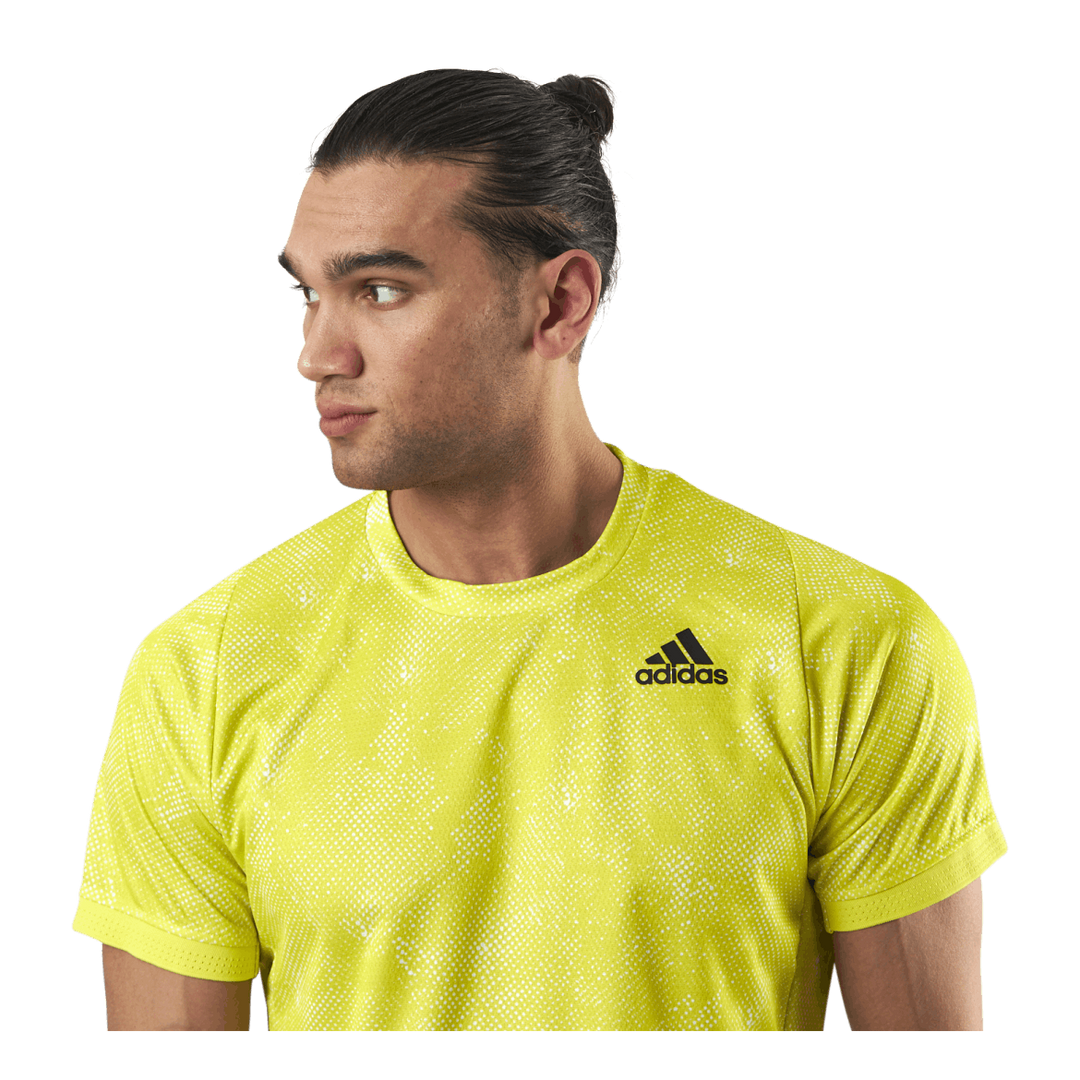 Freelift T-Shirt Primeblue Heat Yellow