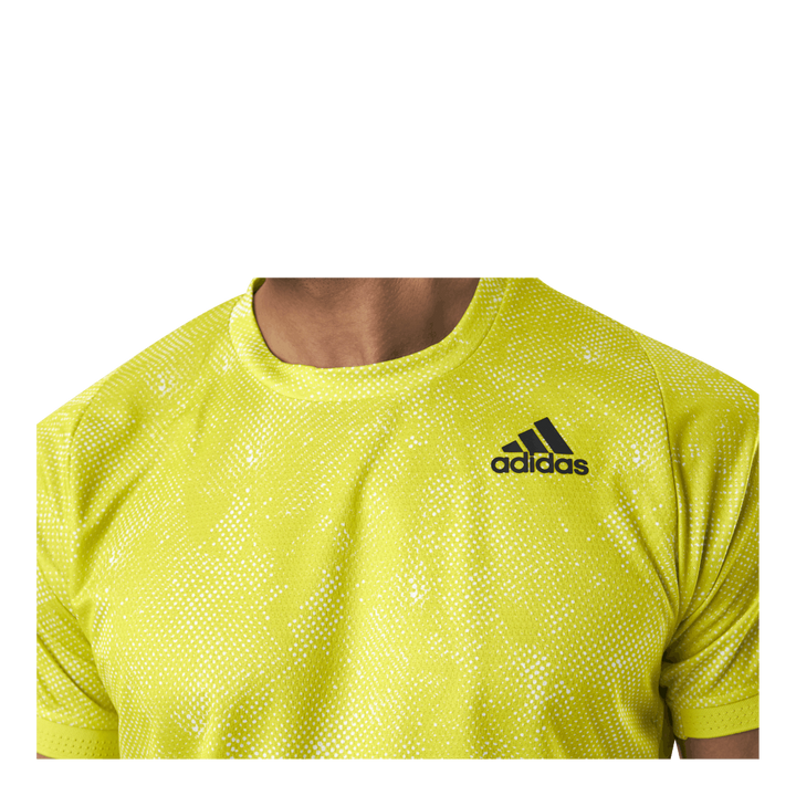 Freelift T-Shirt Primeblue Heat Yellow