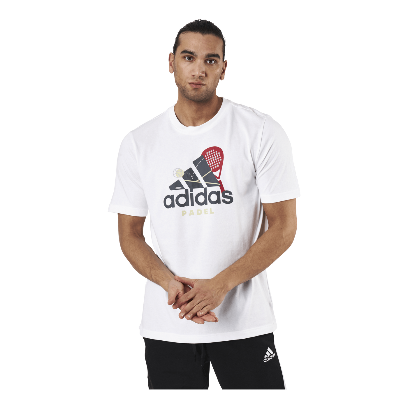 Padel Graphic Logo White