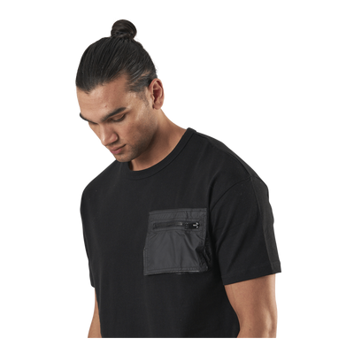 Bright Tee Ss Crew Neck Black