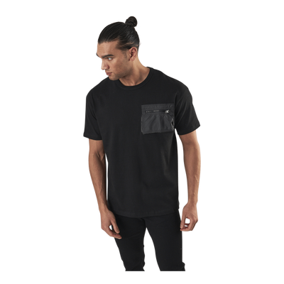 Bright Tee Ss Crew Neck Black