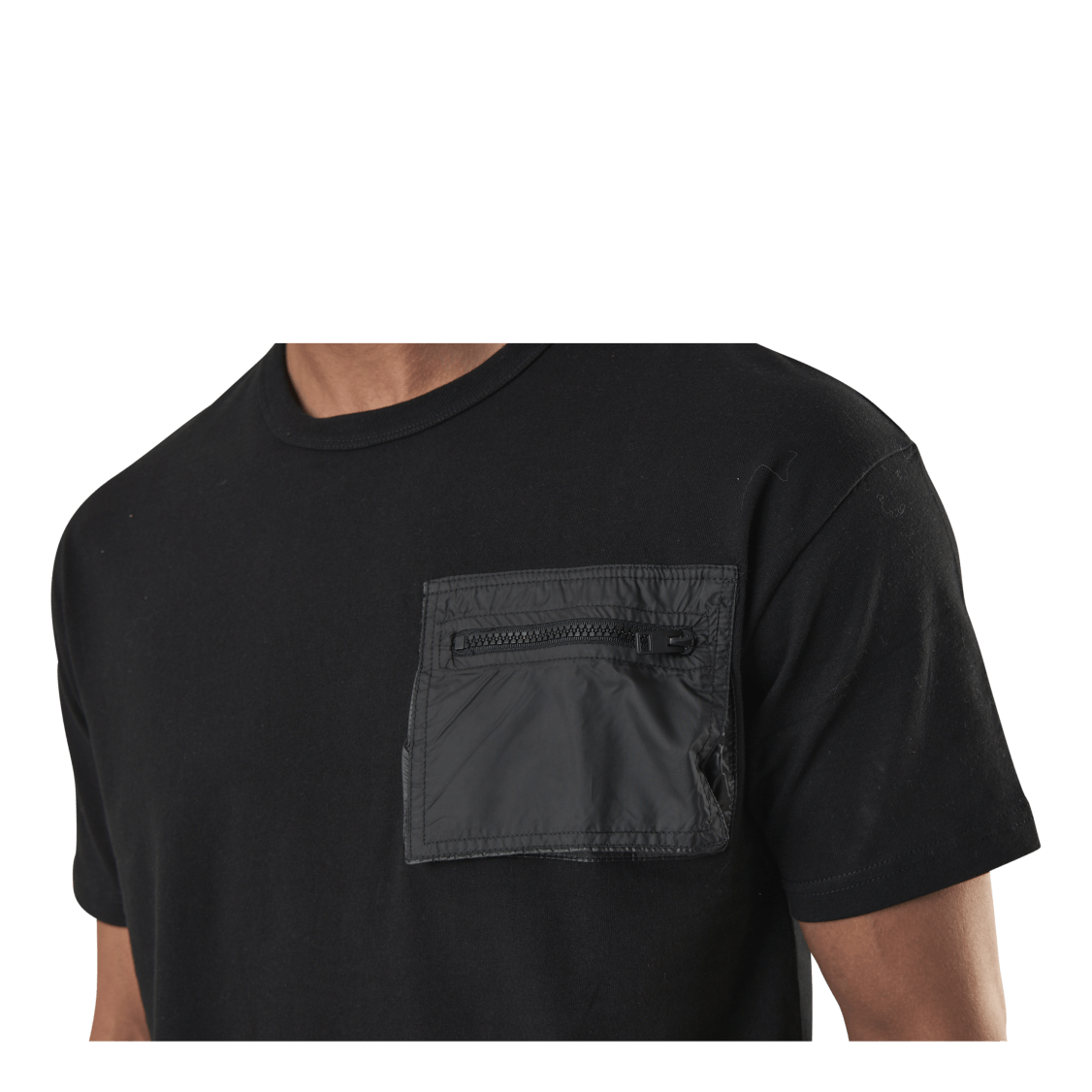 Bright Tee Ss Crew Neck Black