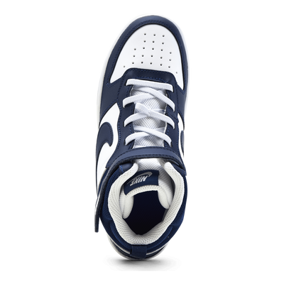 Court Borough Mid Sneaker PS Blue/White