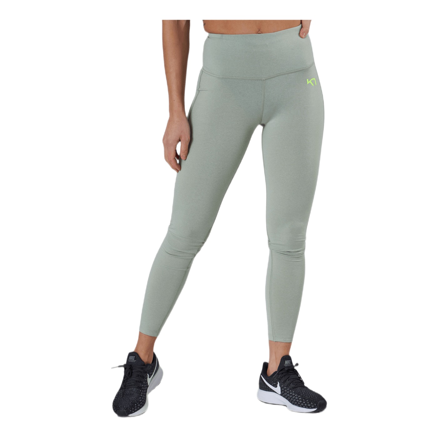 Julie High Waist Tights Green