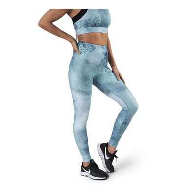 Flattering Keira Printed Tights Green