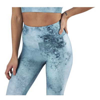 Flattering Keira Printed Tights Green