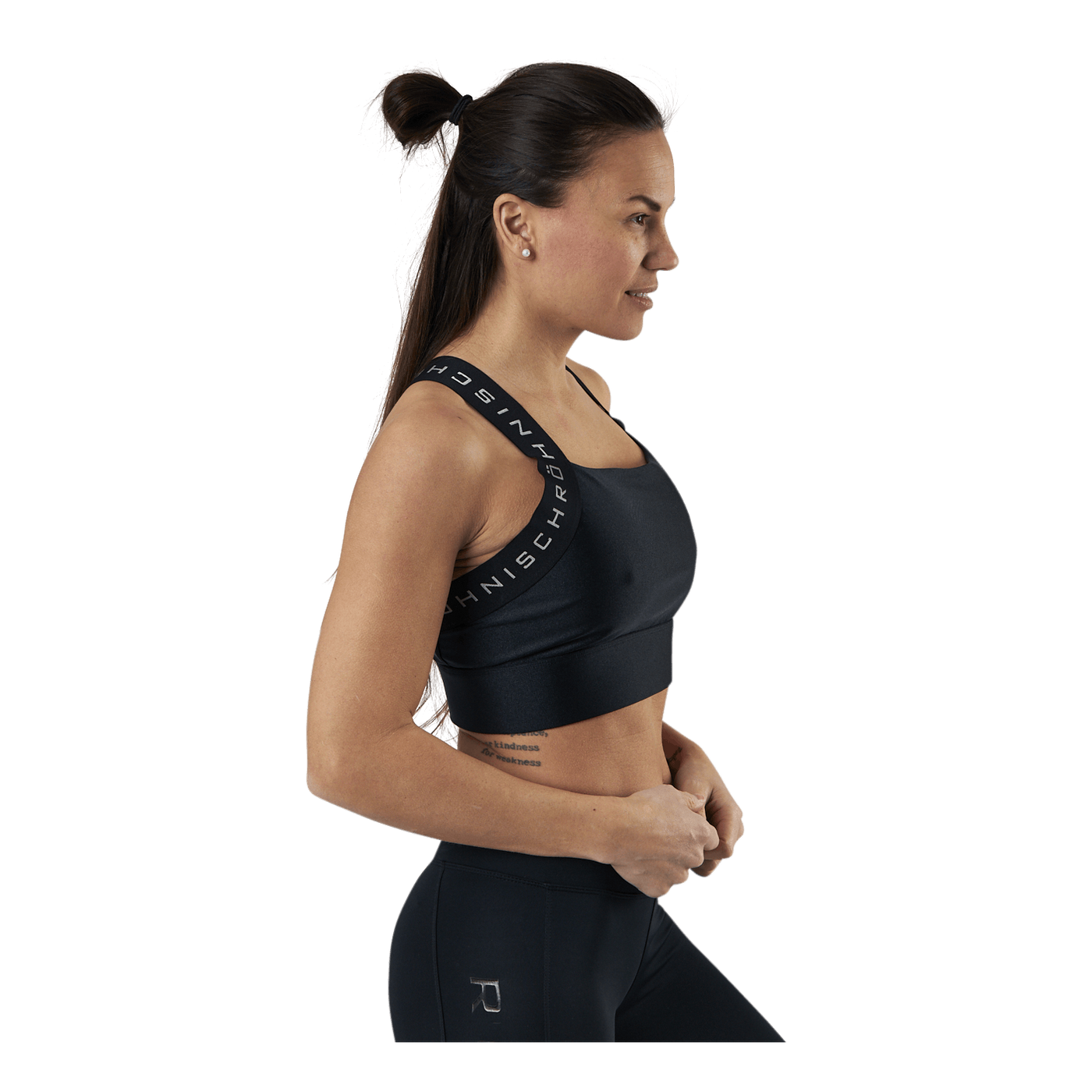 Shiny Kay Sports Bra Black