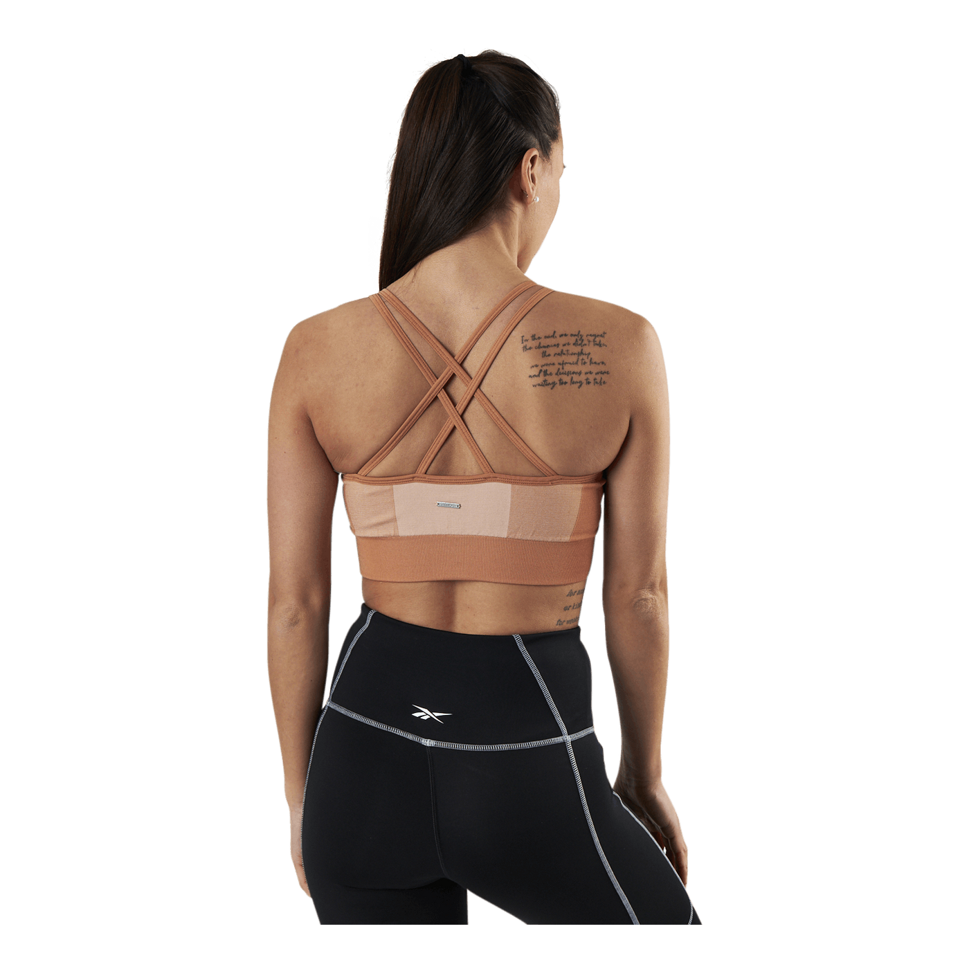 Seamless Strap Sports Bra Patterned