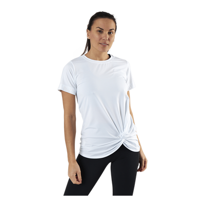 Jolie Knot Tee White