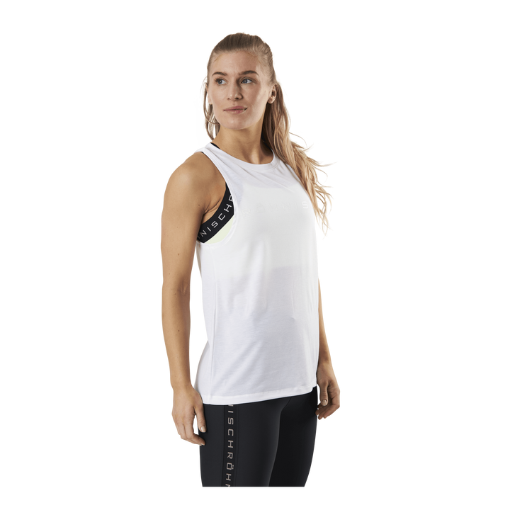 Clara Loose Singlet White