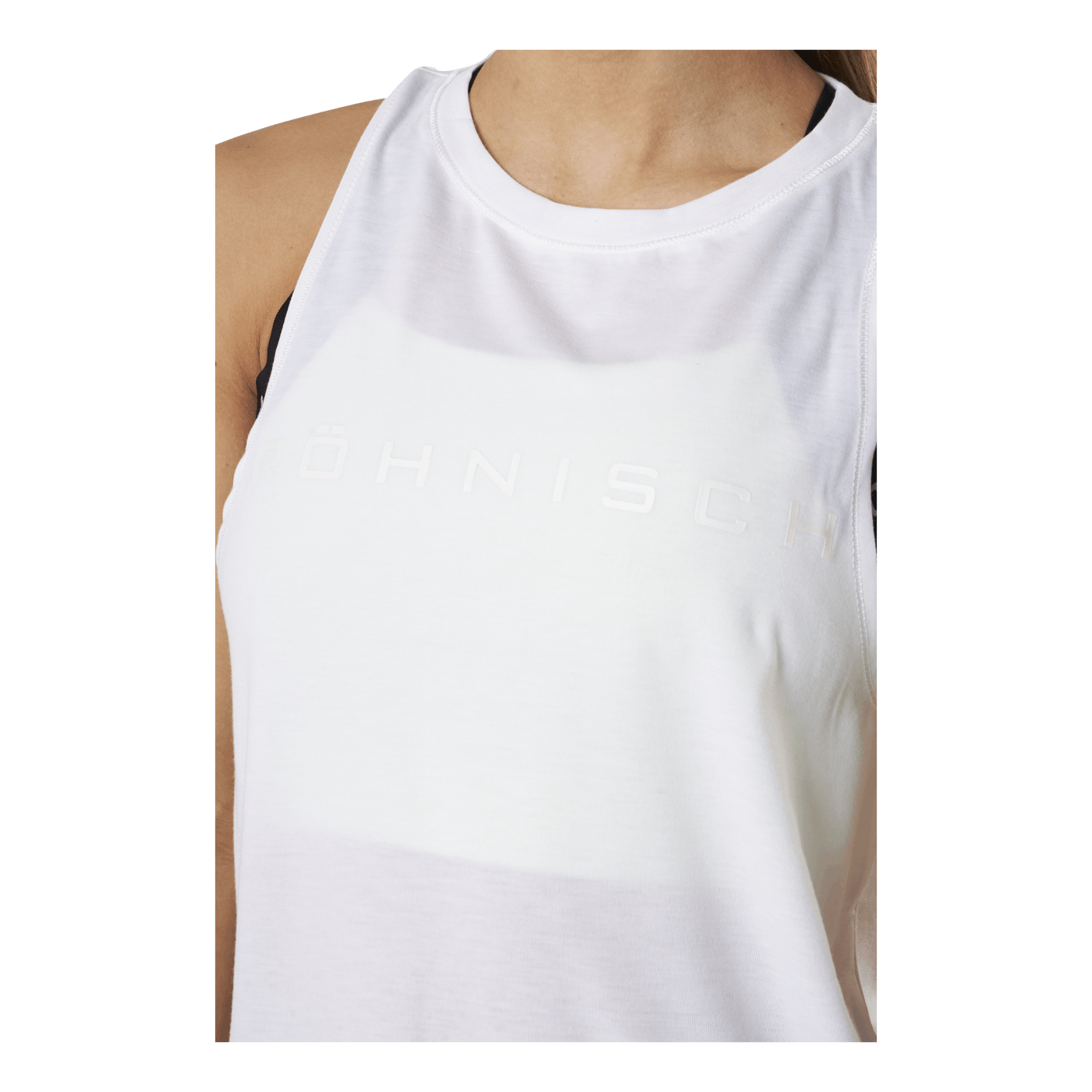 Clara Loose Singlet White