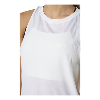 Clara Loose Singlet White