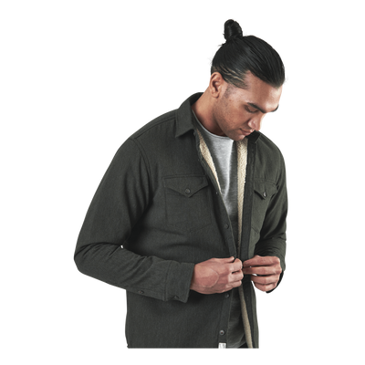 Hunter Check Overshirt L/S Black