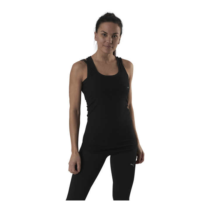 Studio Rib Tank Black